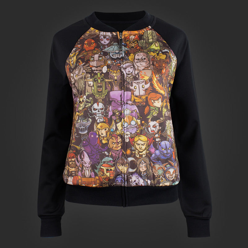 TI5 WOMEN'S HERO COLLAGE JACKET
