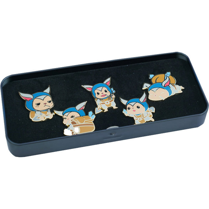 FIVE MEEPO COMMEMORATIVE BADGE