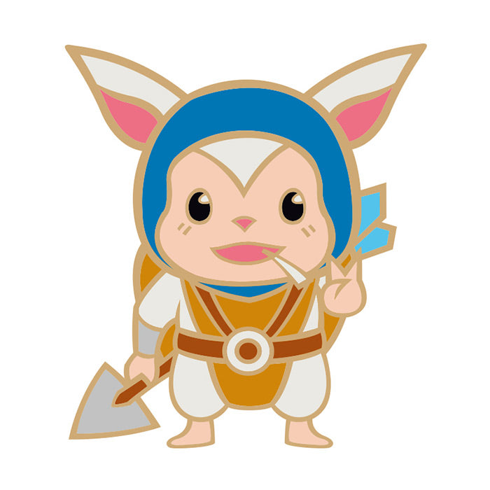 FIVE MEEPO COMMEMORATIVE BADGE