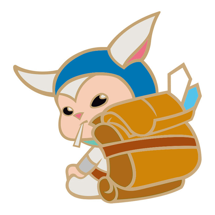 FIVE MEEPO COMMEMORATIVE BADGE